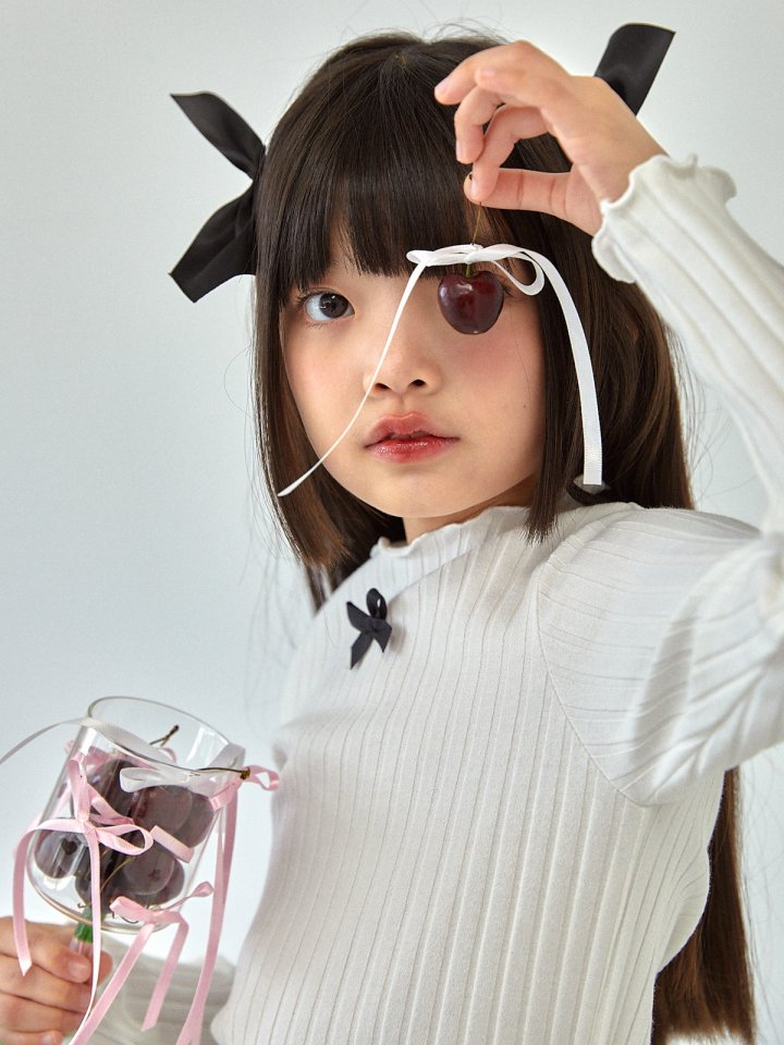 A-Market - Korean Children Fashion - #Kfashion4kids - Butterfly Ribbon Hair Pin