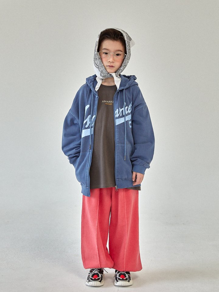 A-Market - Korean Children Fashion - #Kfashion4kids - Pigment Jogger Pants - 9