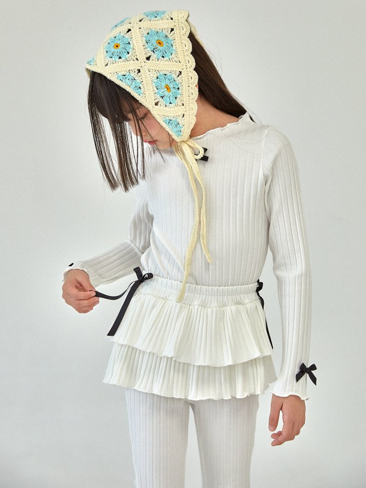 A-Market - Korean Children Fashion - #childofig - Crochet Bandana - 3