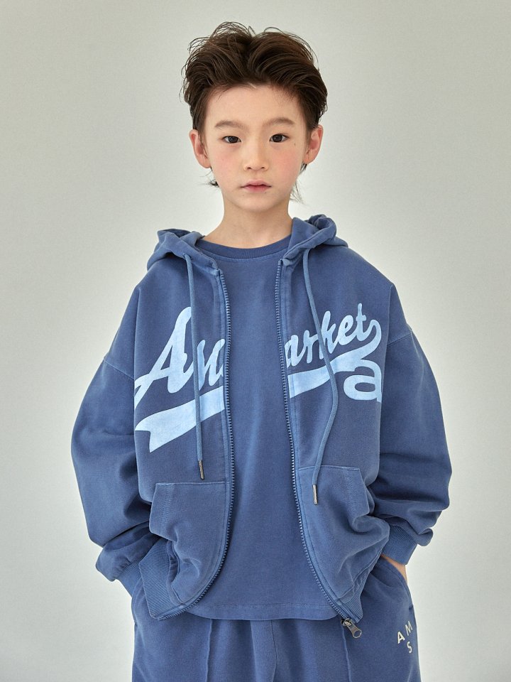A-Market - Korean Children Fashion - #childofig - Pigment Hooded Jumper - 7