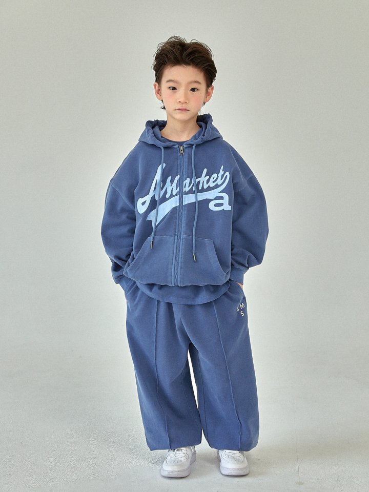 A-Market - Korean Children Fashion - #childofig - Pigment Hooded Jumper - 8