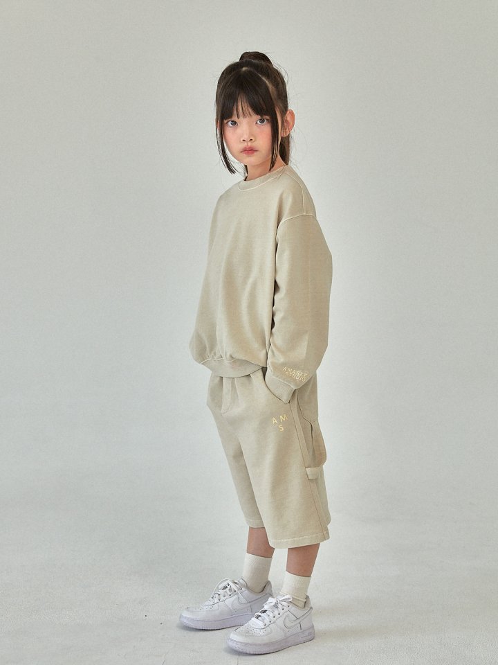 A-Market - Korean Children Fashion - #childofig - Pigment Bermuda Pants - 6