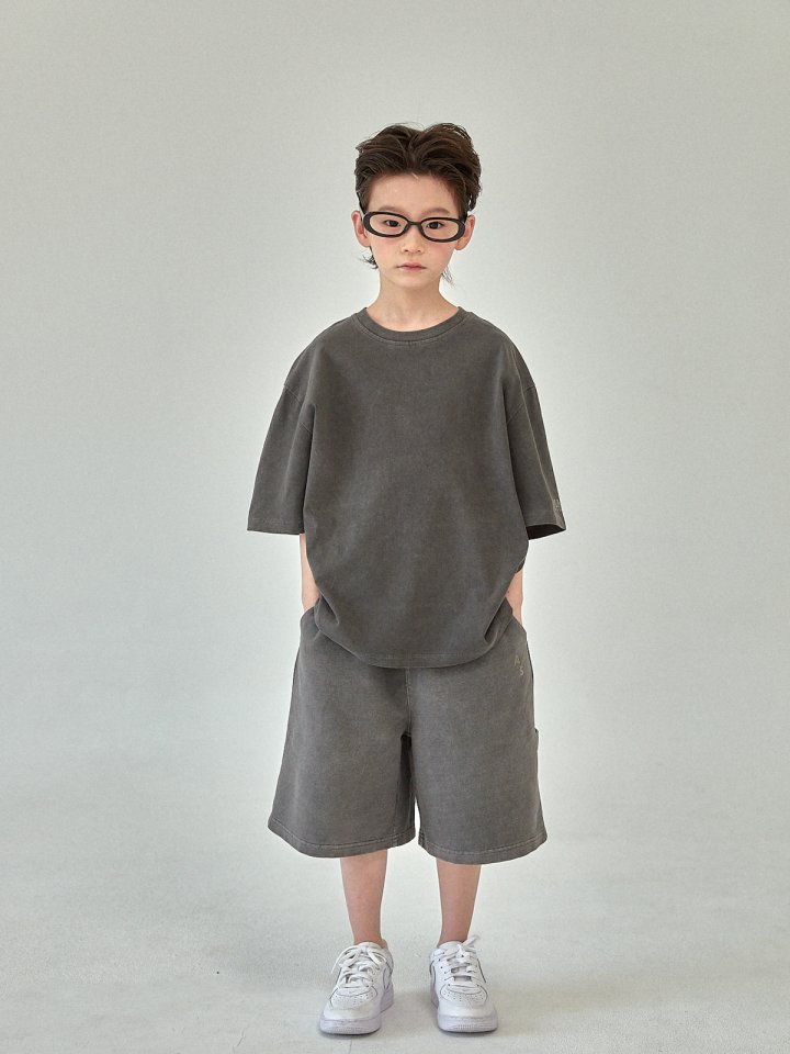 A-Market - Korean Children Fashion - #childofig - Pigment Bermuda Pants - 7