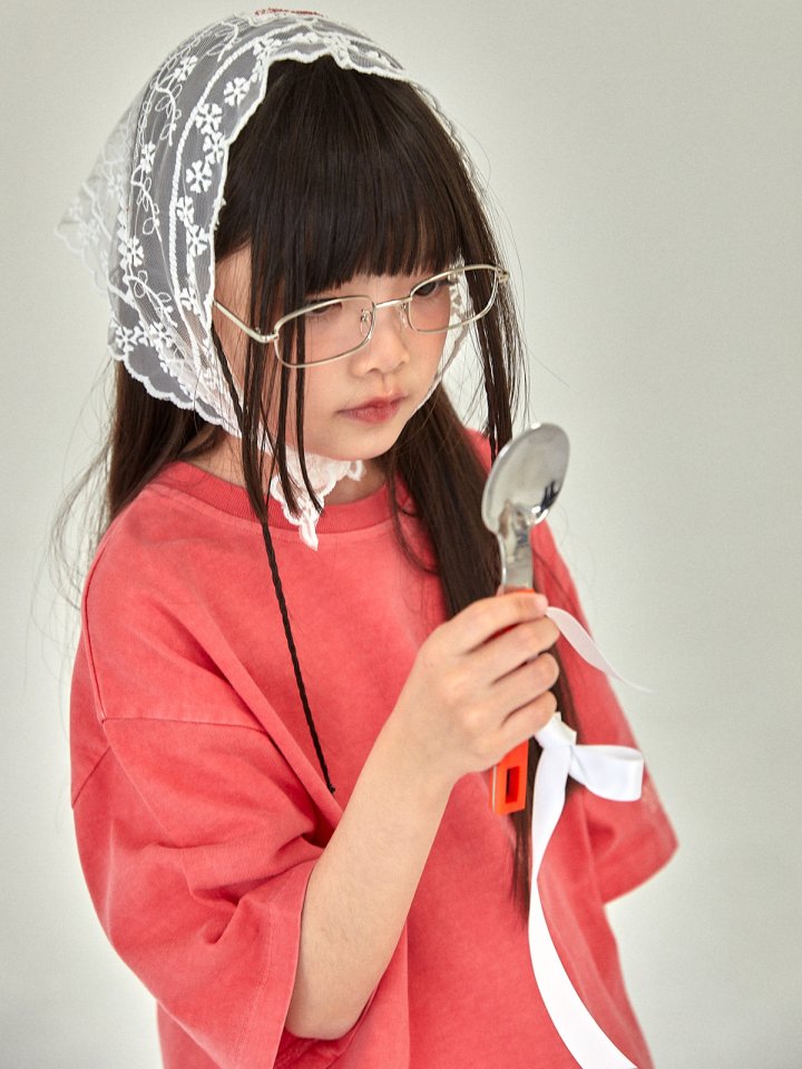 A-Market - Korean Children Fashion - #prettylittlegirls - Dia Lace Bandana - 4