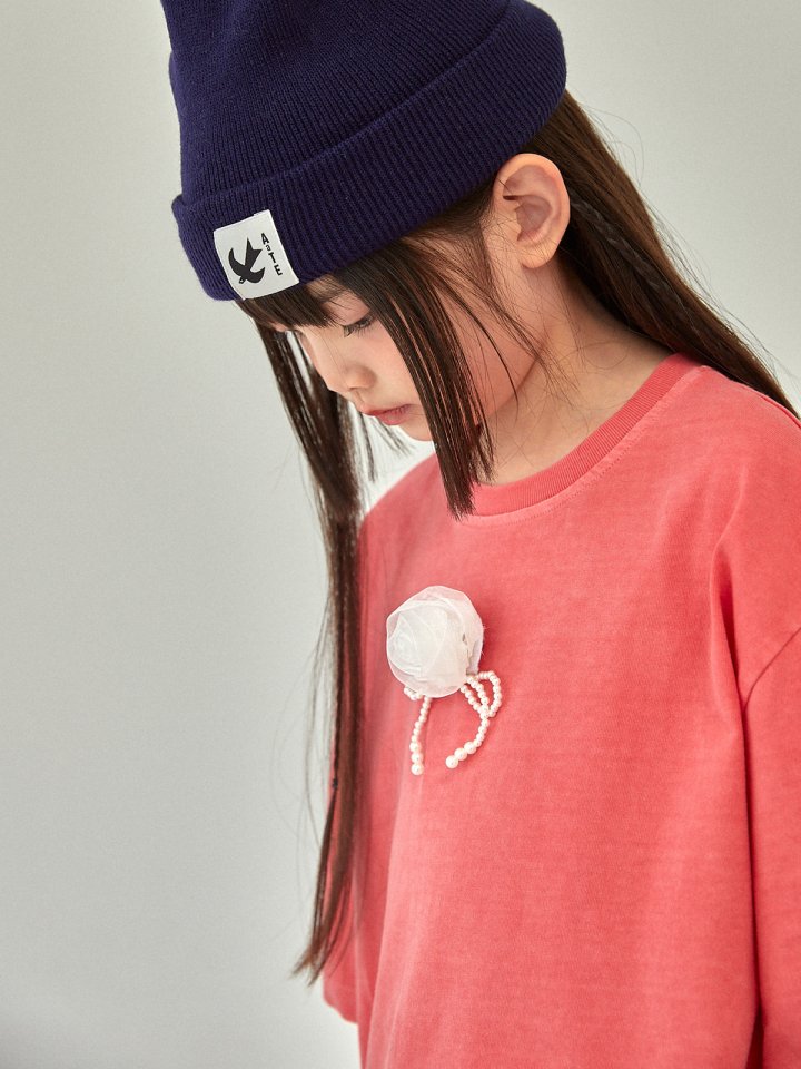 A-Market - Korean Children Fashion - #childofig - Pearl Rose Brooch - 3