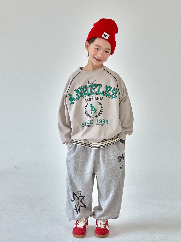 A-Market - Korean Children Fashion - #childofig - Star 84 Jogger Pants - 10