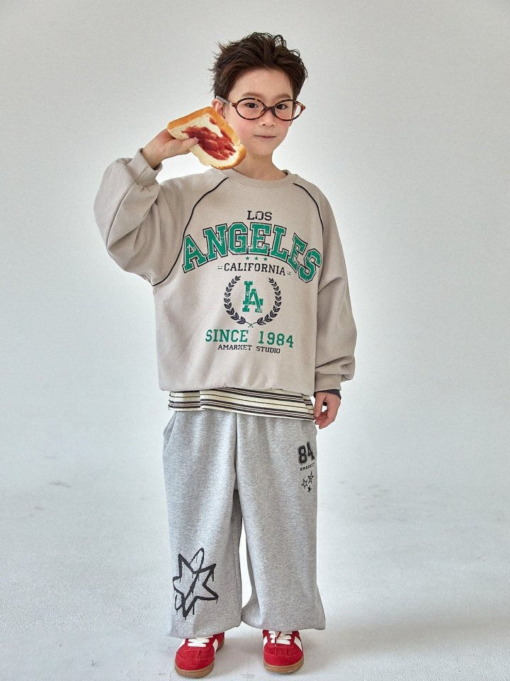 A-Market - Korean Children Fashion - #childofig - Star 84 Jogger Pants - 11