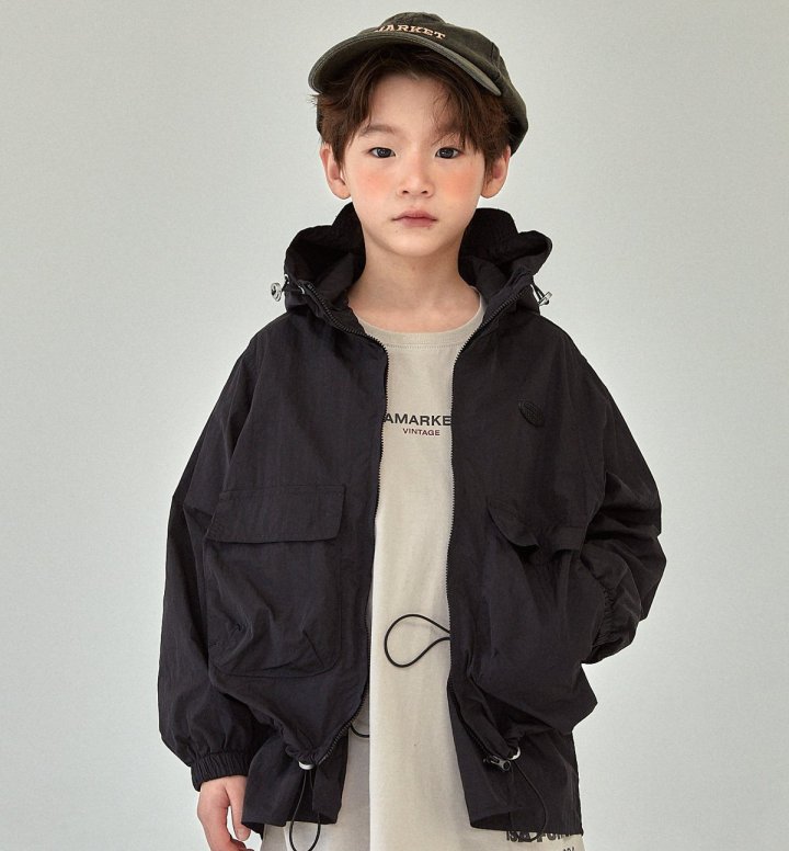 A-Market - Korean Children Fashion - #childofig - Signature A Windbreaker - 4