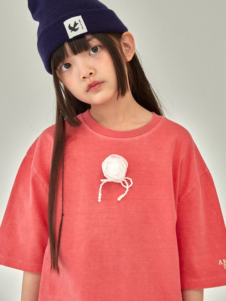 A-Market - Korean Children Fashion - #childofig - Pearl Rose Brooch - 4