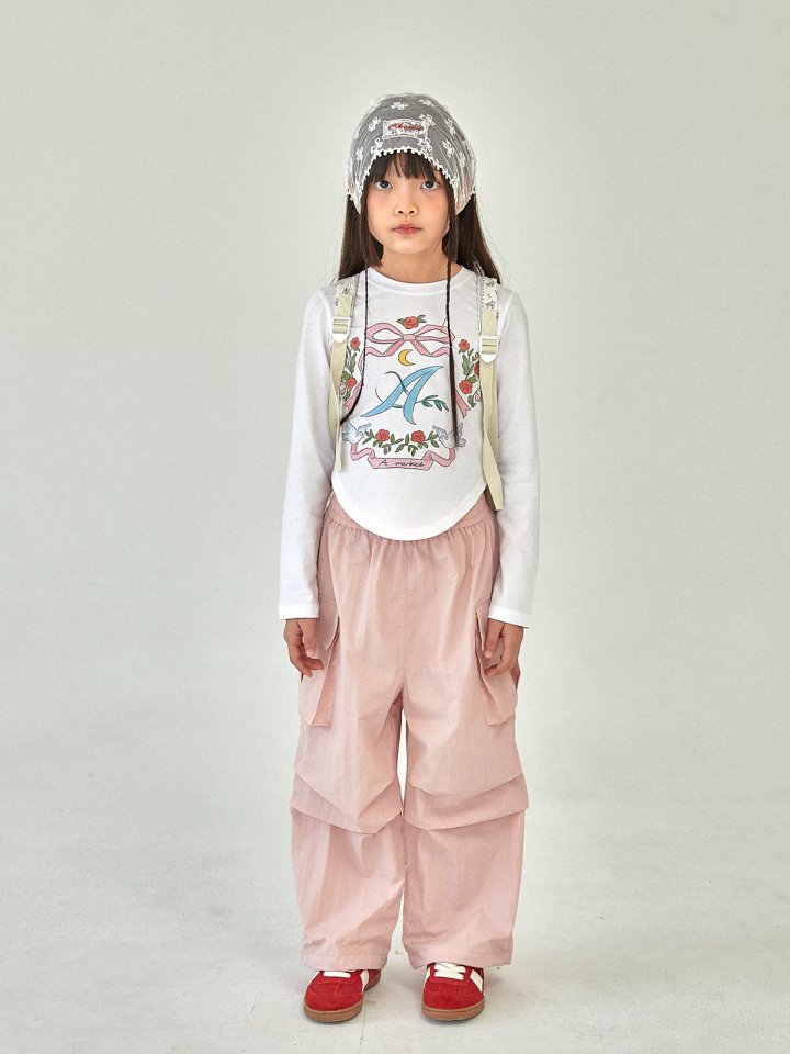 A-Market - Korean Children Fashion - #childrensboutique - Ribbon Lace Bandana - 3