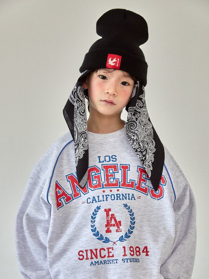 A-Market - Korean Children Fashion - #designkidswear - LA Sweatshirts - 7