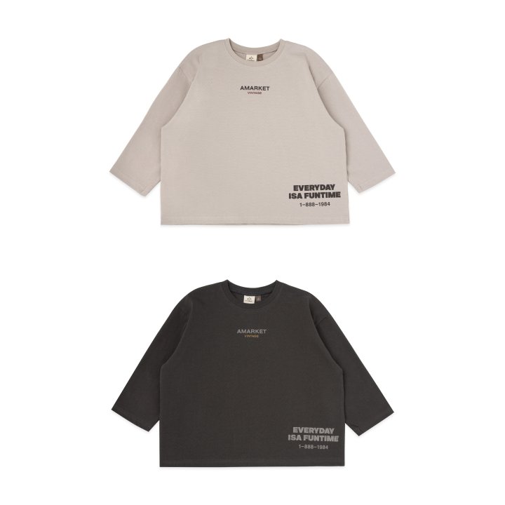 A-Market - Korean Children Fashion - #designkidswear - 84 Vintage Tee