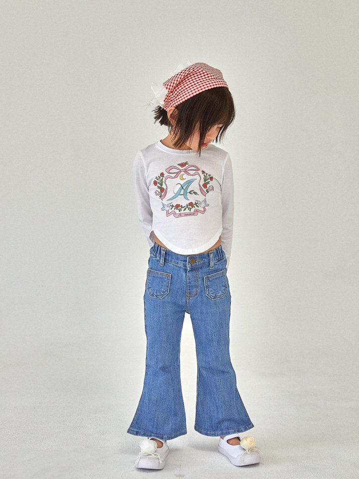 A-Market - Korean Children Fashion - #designkidswear - Point Bootcut Pants - 4