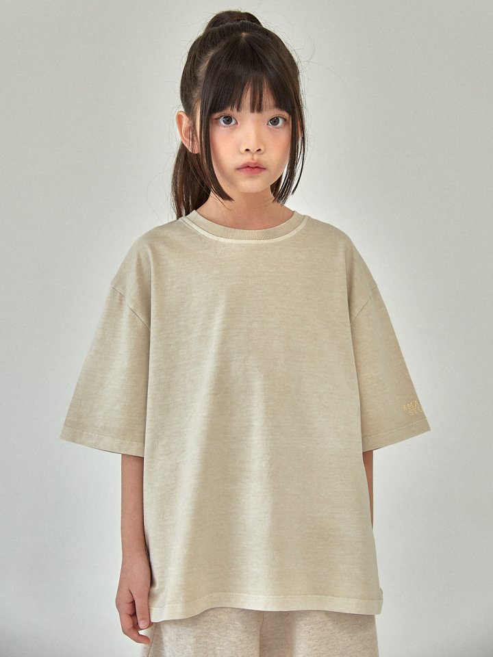 A-Market - Korean Children Fashion - #discoveringself - Pigment Short Sleeve Tee (with Mom) - 10