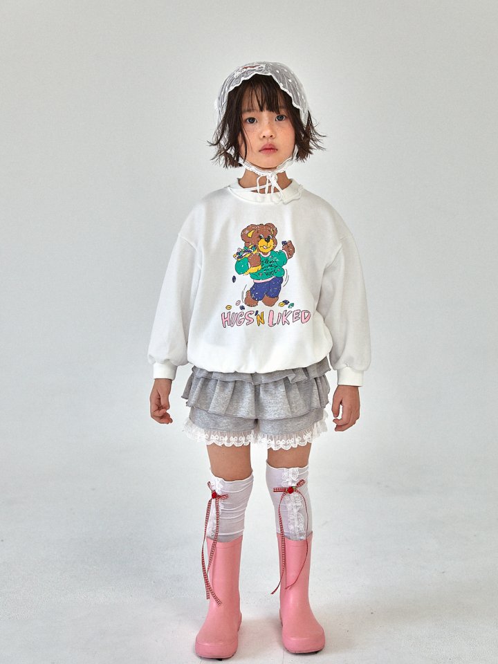 A-Market - Korean Children Fashion - #fashionkids - Hug Bear Sweatshirts - 8
