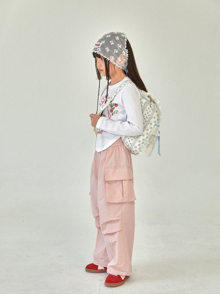 A-Market - Korean Children Fashion - #fashionkids - Ribbon Lace Bandana - 6