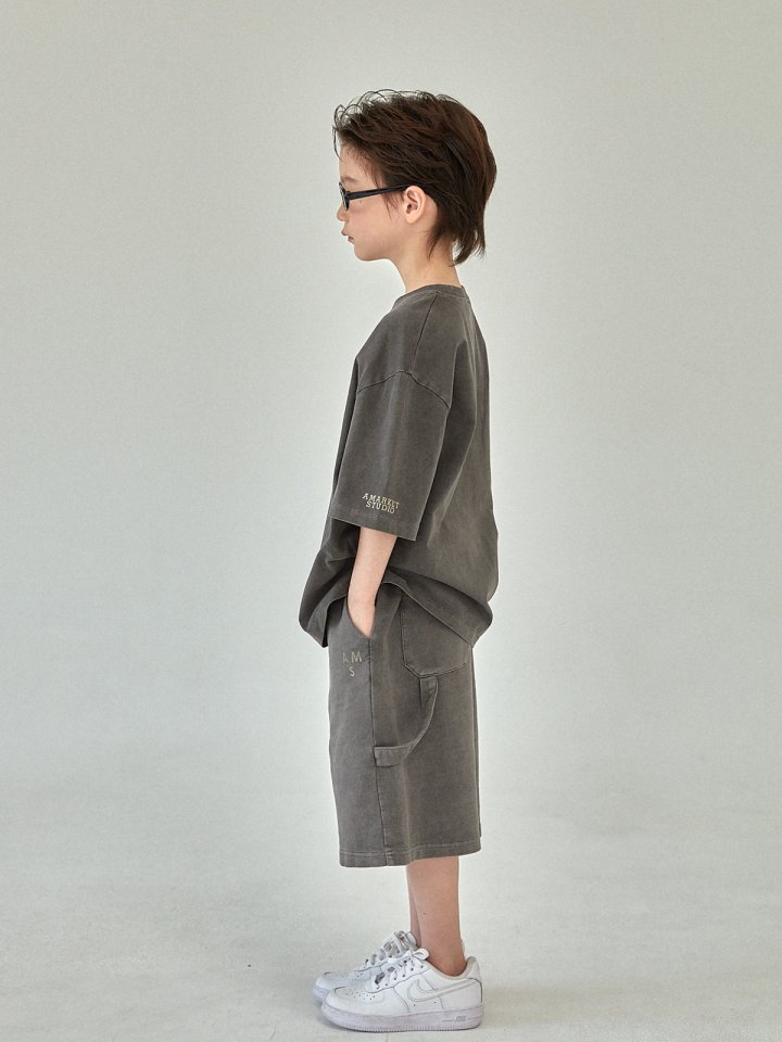 A-Market - Korean Children Fashion - #fashionkids - Pigment Short Sleeve Tee (with Mom) - 11