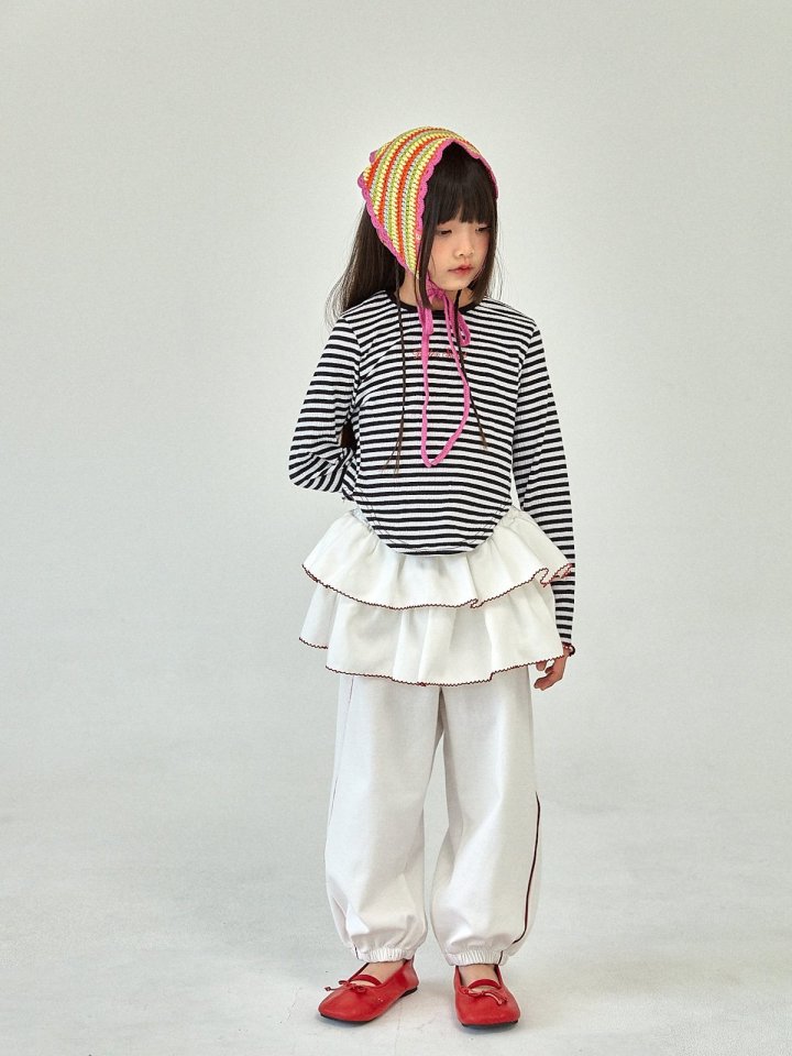 A-Market - Korean Children Fashion - #fashionkids - Cancan Jogger Pants - 10