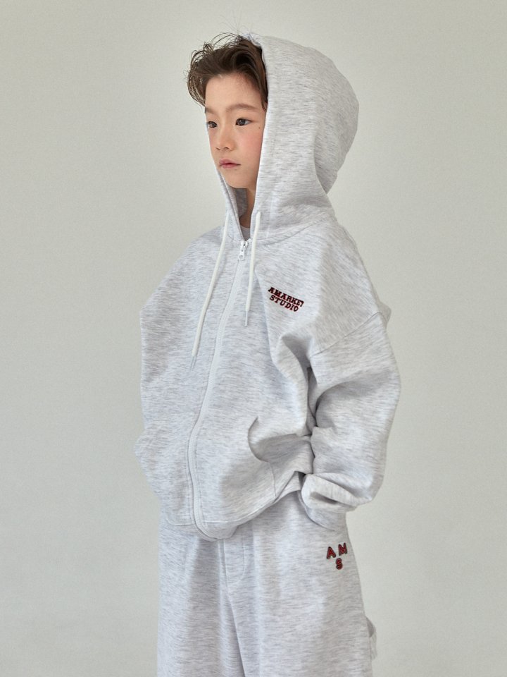 A-Market - Korean Children Fashion - #kidsshorts - Classic Hooded Zip-up (with Mom) - 9