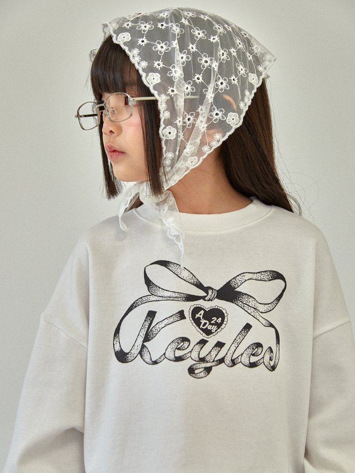 A-Market - Korean Children Fashion - #kidsshorts - Flower Lace Bandana - 12