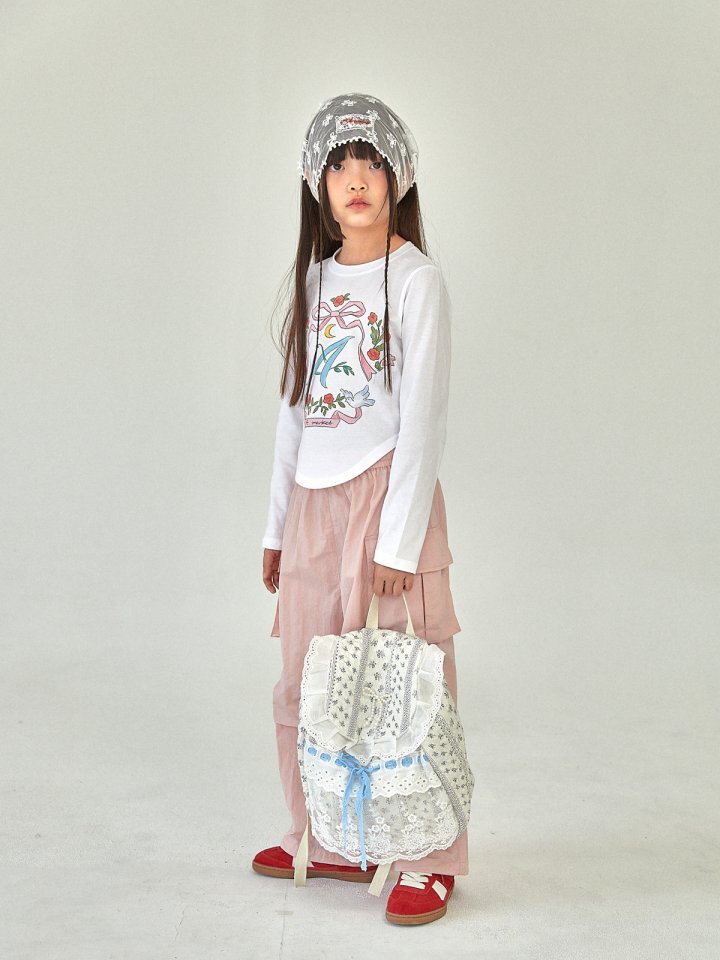 A-Market - Korean Children Fashion - #kidsstore - Ribbon Lace Bandana - 8