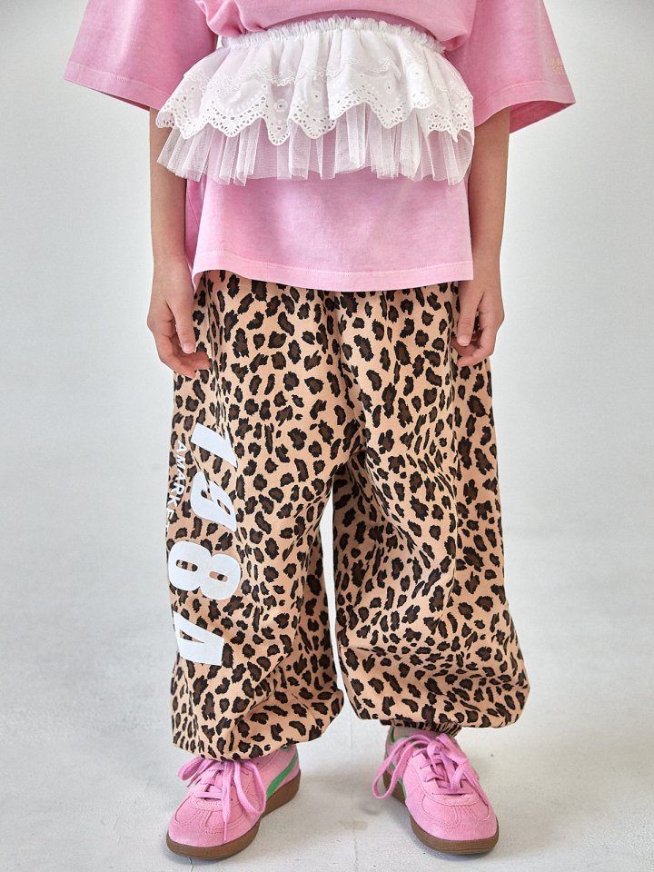 A-Market - Korean Children Fashion - #kidsstore - Leopard 1984 Pants - 7