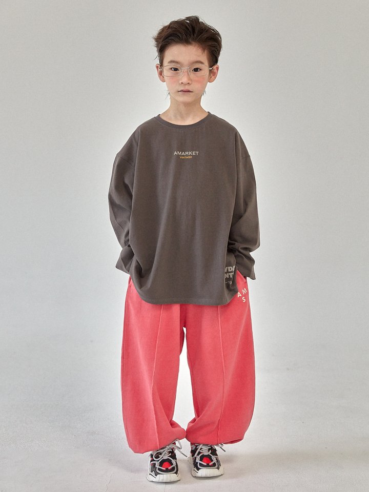 A-Market - Korean Children Fashion - #kidsstore - Pigment Jogger Pants - 7