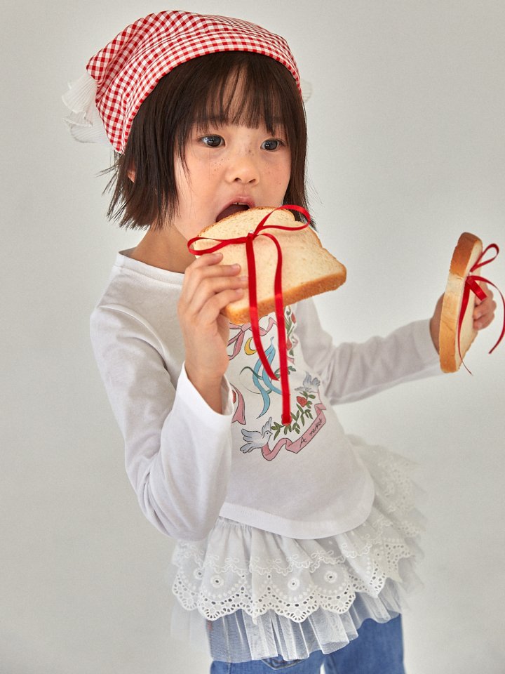 A-Market - Korean Children Fashion - #kidzfashiontrend - Check Bandana - 3