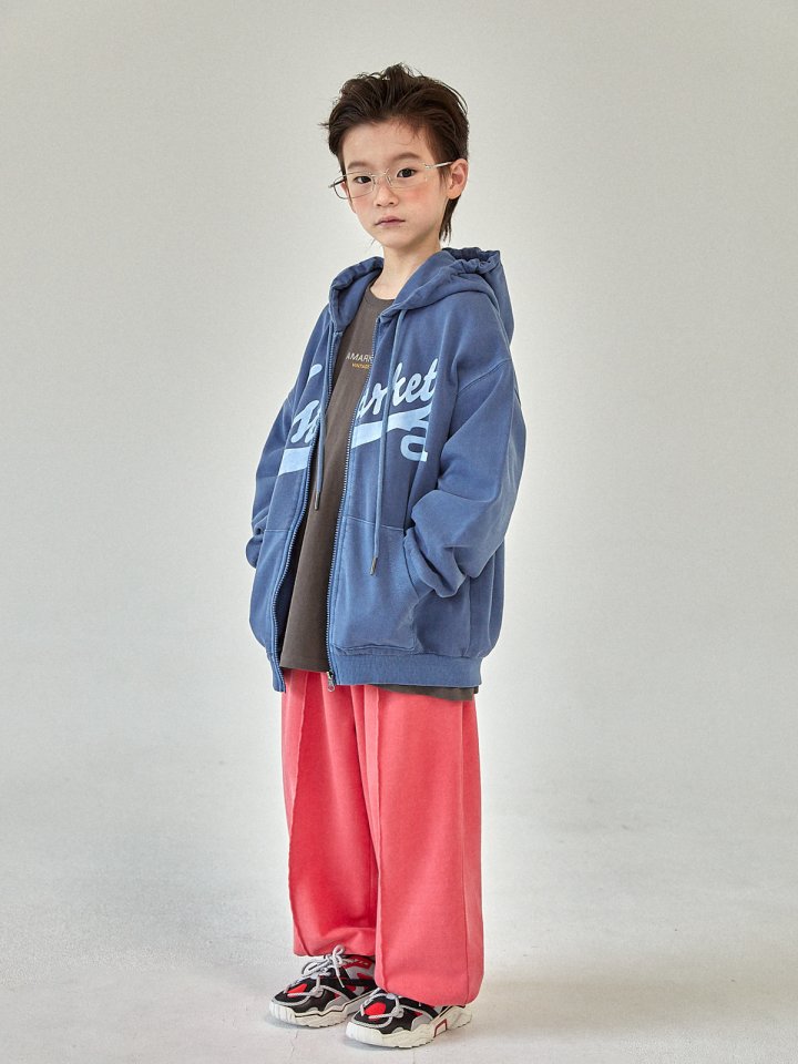 A-Market - Korean Children Fashion - #kidzfashiontrend - Pigment Jogger Pants - 8