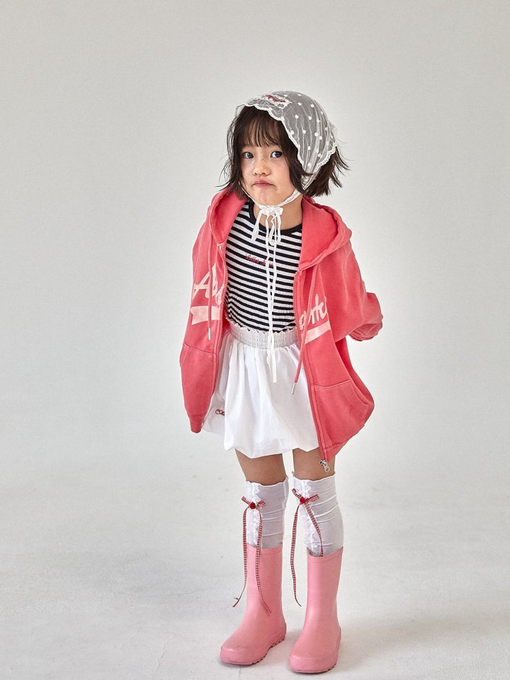 A-Market - Korean Children Fashion - #littlefashionista - Dot Lace Bandana - 8