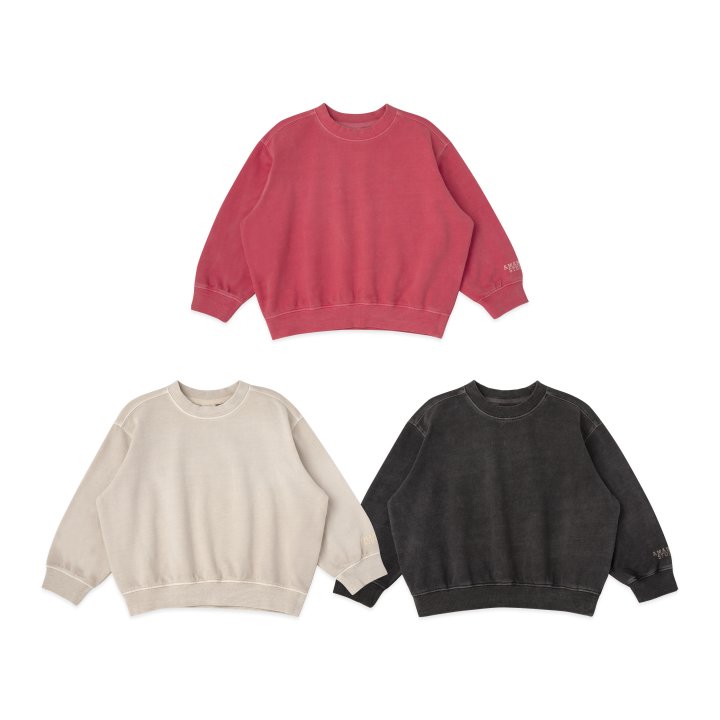 A-Market - Korean Children Fashion - #littlefashionista - Pigment Sweatshirts