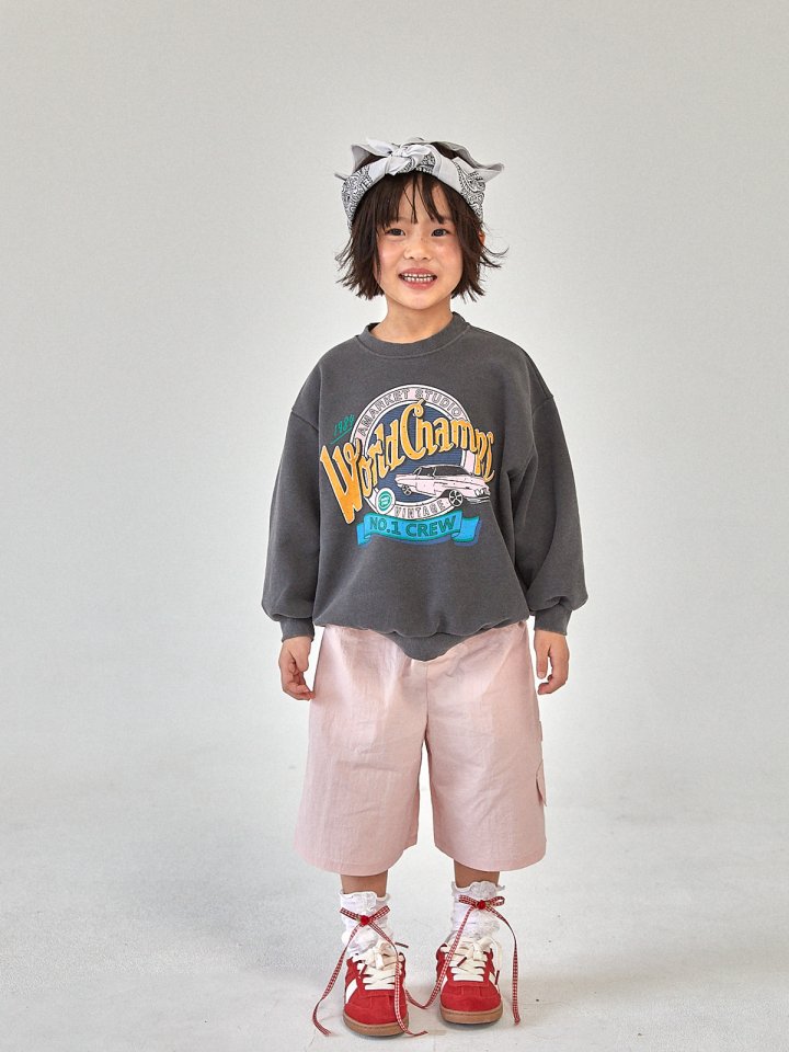 A-Market - Korean Children Fashion - #magicofchildhood - Vintage Crew Sweatshirts - 5