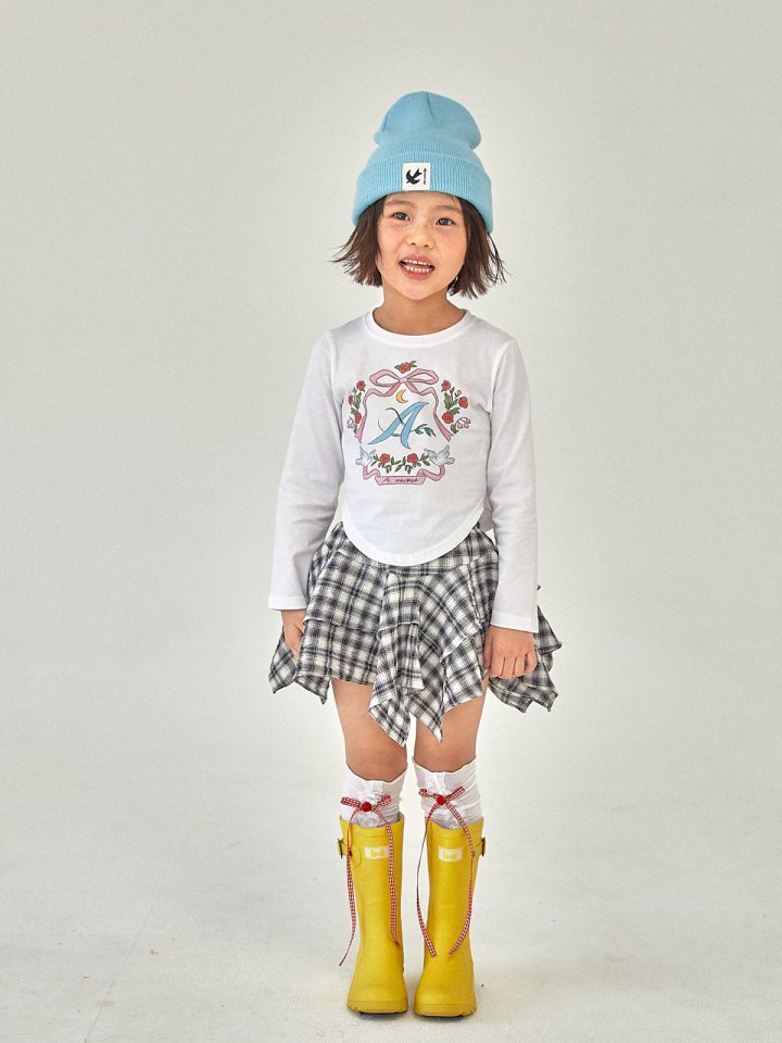 A-Market - Korean Children Fashion - #magicofchildhood - Check Skirt - 5