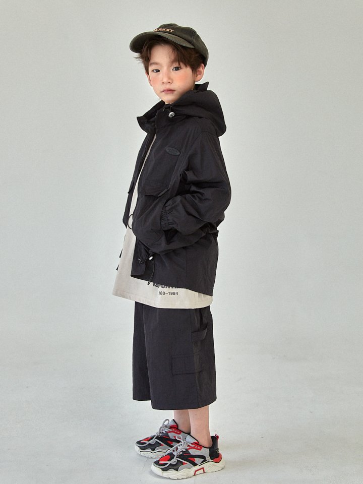 A-Market - Korean Children Fashion - #littlefashionista - Bermuda Wind Pants - 4