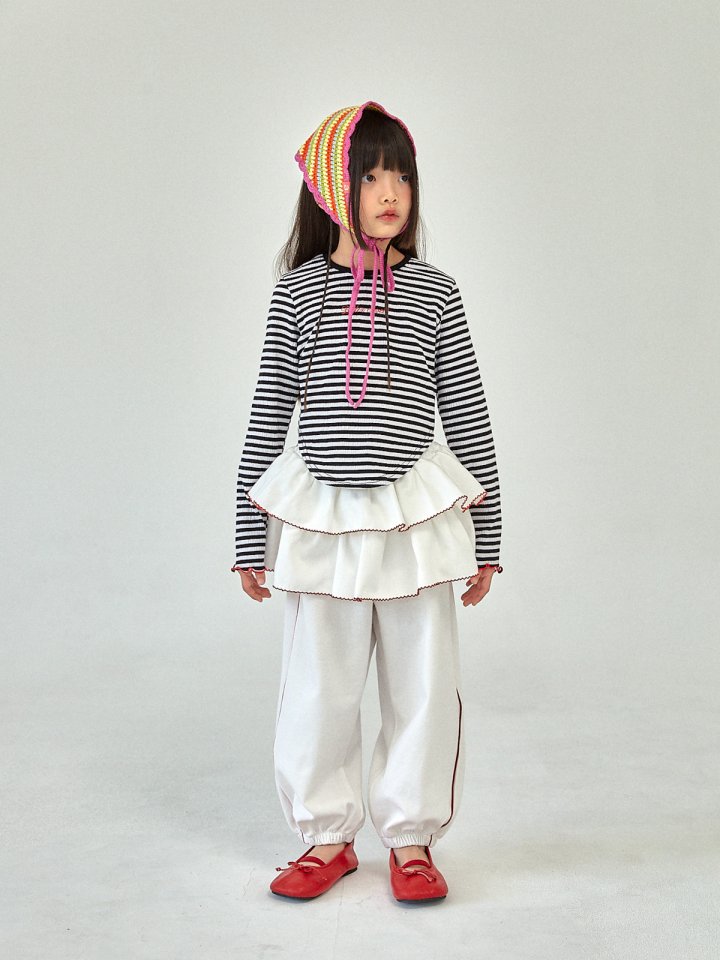 A-Market - Korean Children Fashion - #minifashionista - Striped Bandana - 3