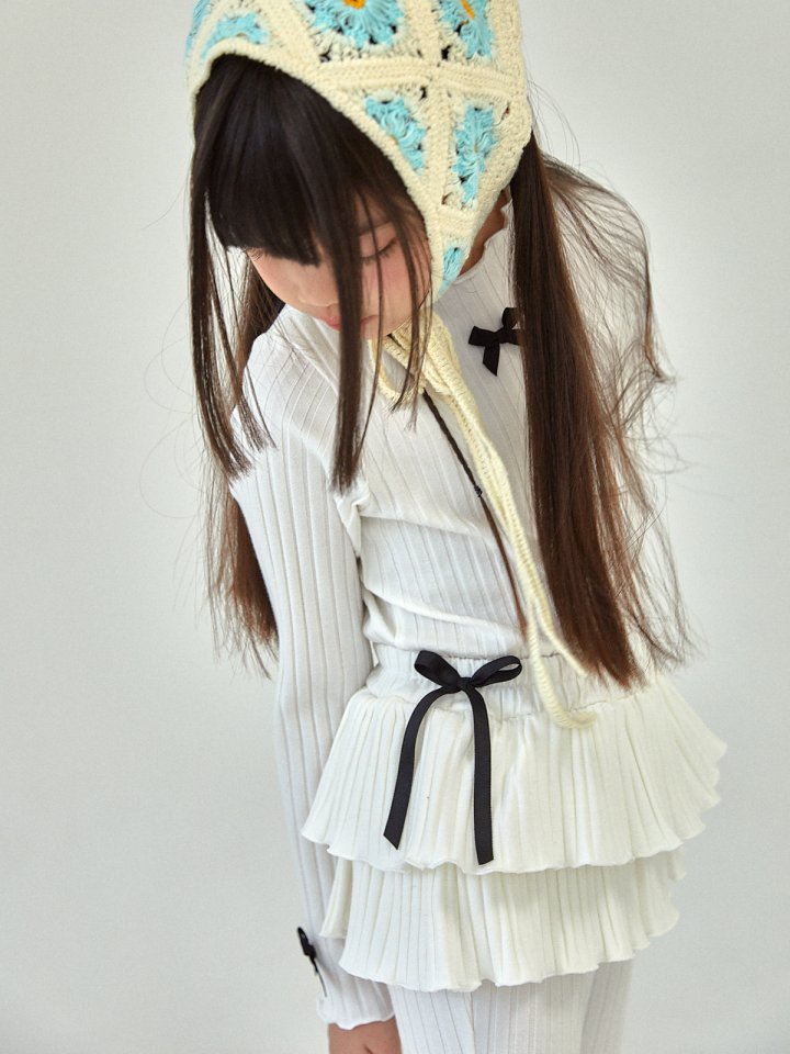 A-Market - Korean Children Fashion - #minifashionista - Ribbon Cancan Bootcut Pants - 11