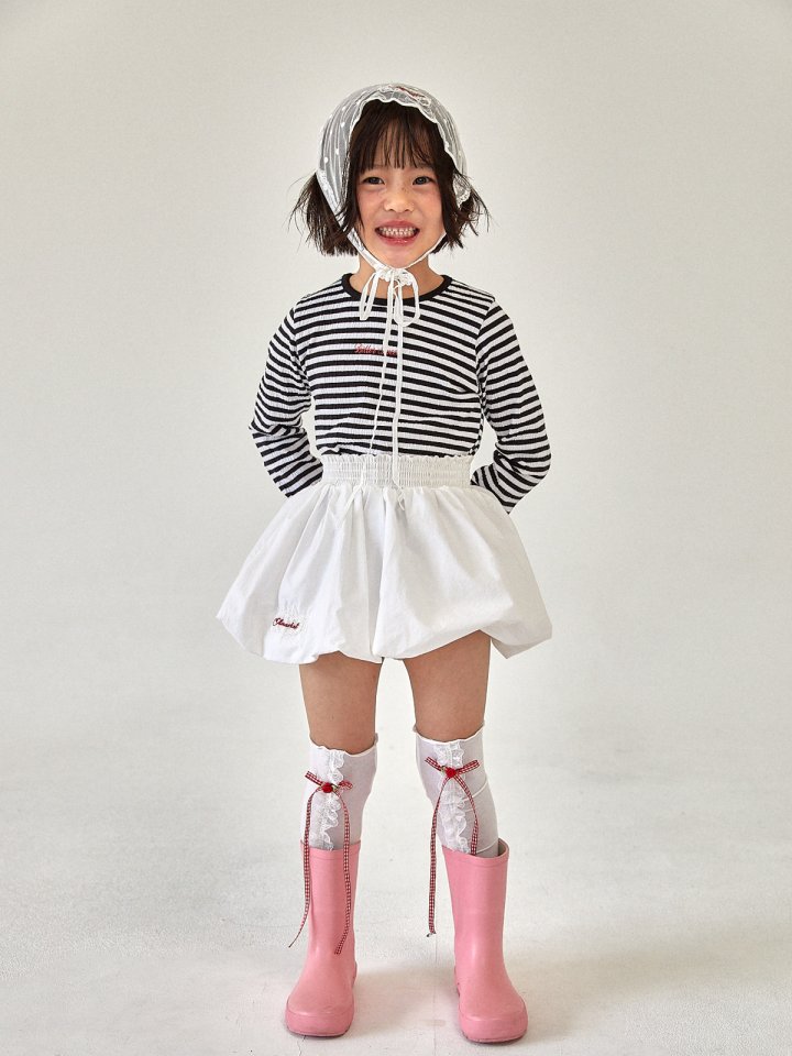 A-Market - Korean Children Fashion - #minifashionista - Smoke Balloon Skirt - 9