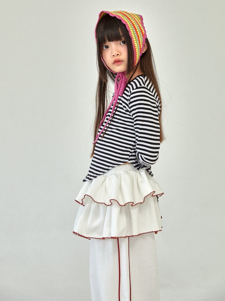 A-Market - Korean Children Fashion - #minifashionista - Striped Bandana - 4