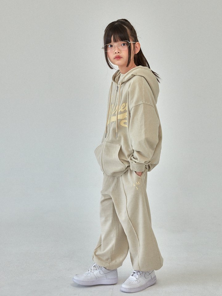 A-Market - Korean Children Fashion - #prettylittlegirls - Pigment Jogger Pants (with Mom) - 9