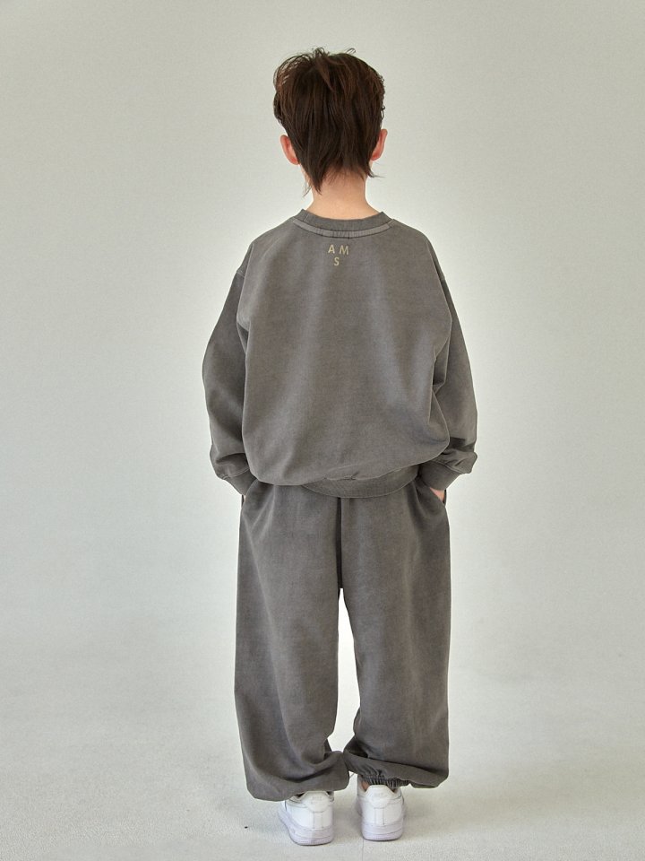 A-Market - Korean Children Fashion - #stylishchildhood - Pigment Jogger Pants (with Mom) - 12