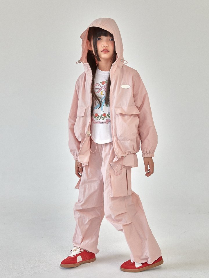 A-Market - Korean Children Fashion - #todddlerfashion - Wind Cargo Pants - 3