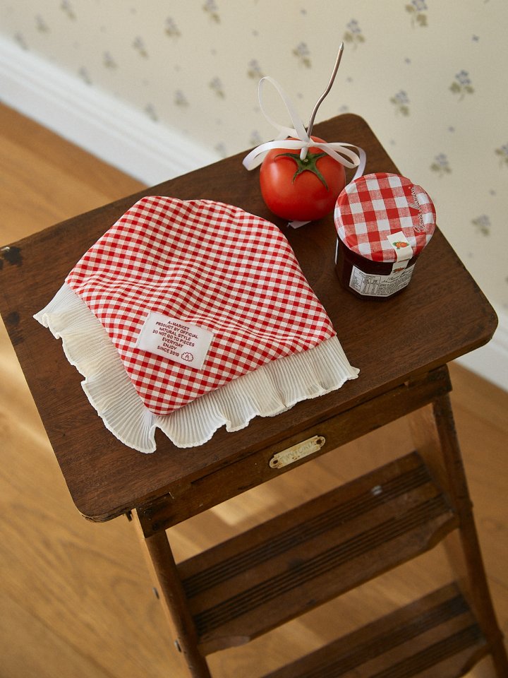 A-Market - Korean Children Fashion - #todddlerfashion - Check Bandana - 9