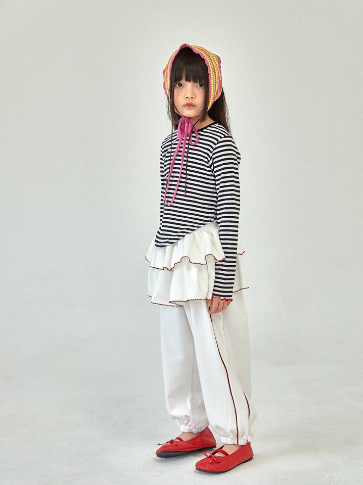 A-Market - Korean Children Fashion - #toddlerclothing - Striped Bandana - 6