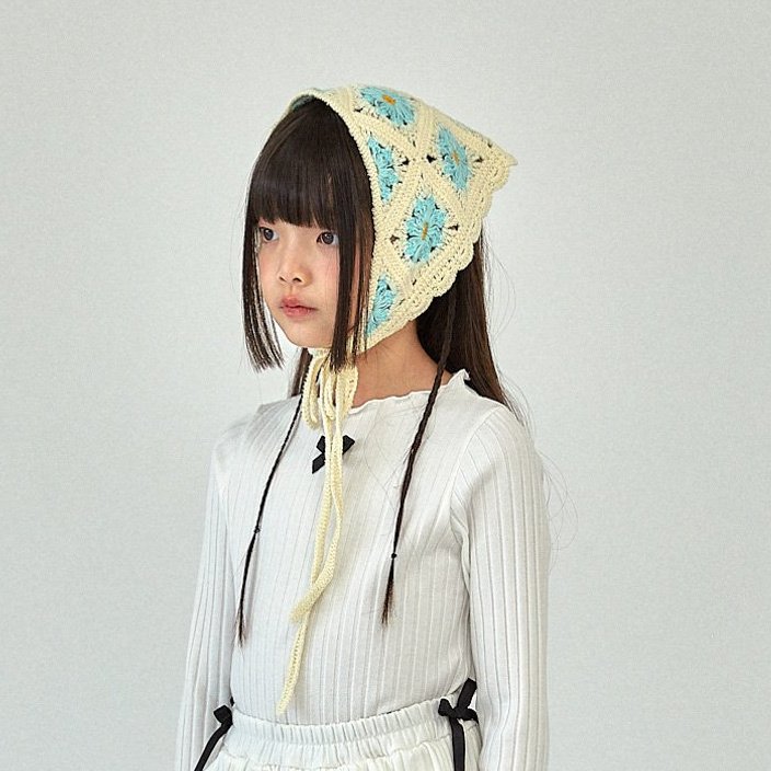 A-Market - Korean Children Fashion - #toddlerclothing - Crochet Bandana