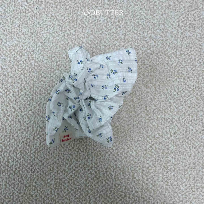 Andbutter - Korean Children Fashion - #Kfashion4kids - Flower Square Chouchou - 7