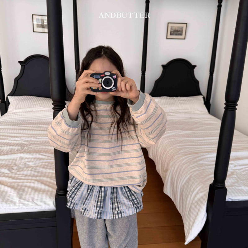 Andbutter - Korean Children Fashion - #kidzfashiontrend - Hello Tee - 4