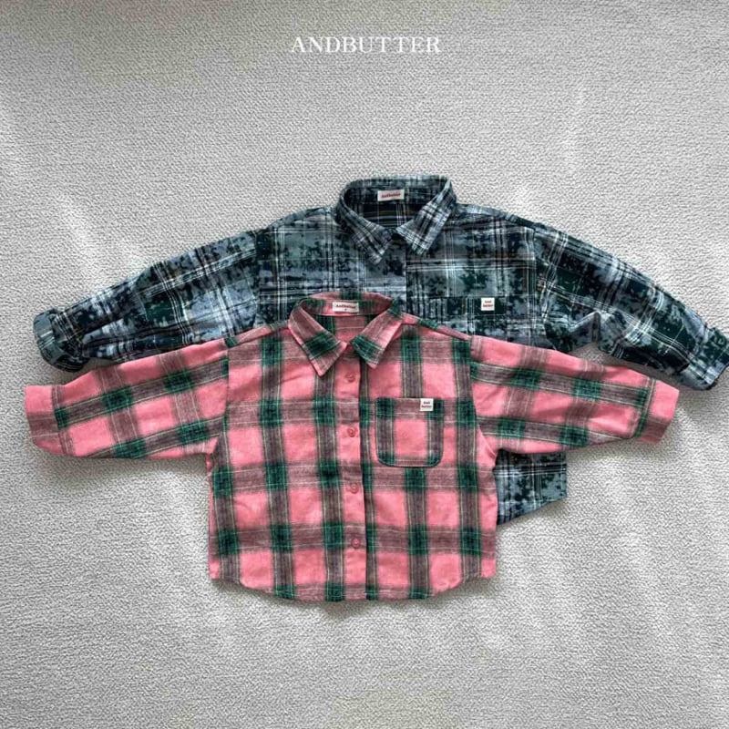 Andbutter - Korean Children Fashion - #Kfashion4kids - Vintage Pocket Shirt