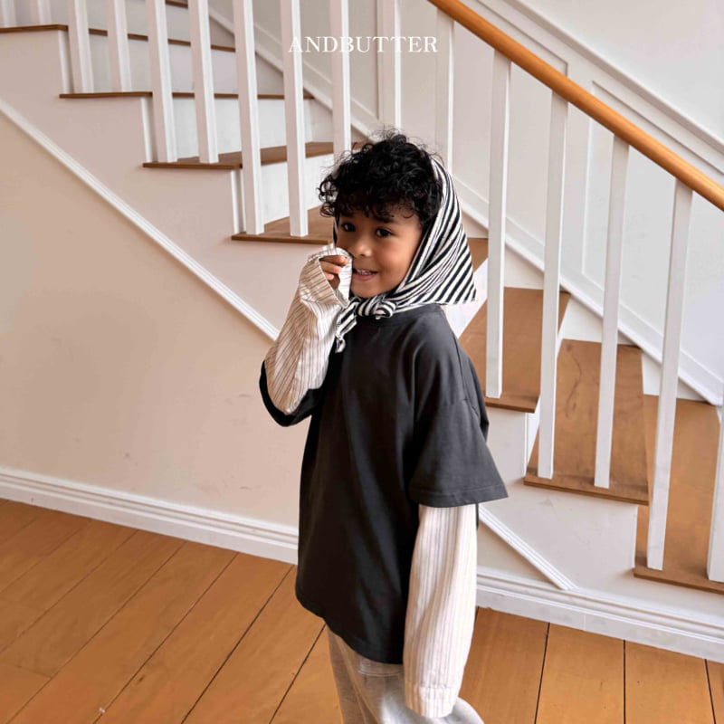 Andbutter - Korean Children Fashion - #Kfashion4kids - Layered Tee