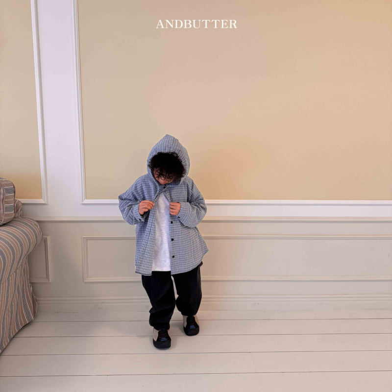 Andbutter - Korean Children Fashion - #childofig - Curve Denim Pants - 6