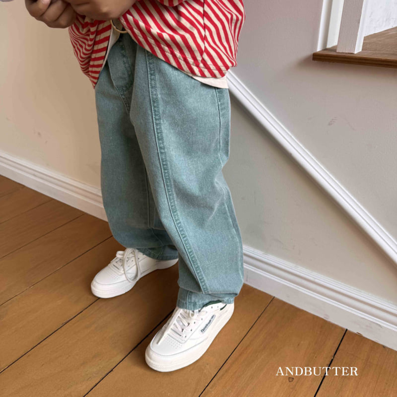 Andbutter - Korean Children Fashion - #childofig - Pigment Slit Pants - 8